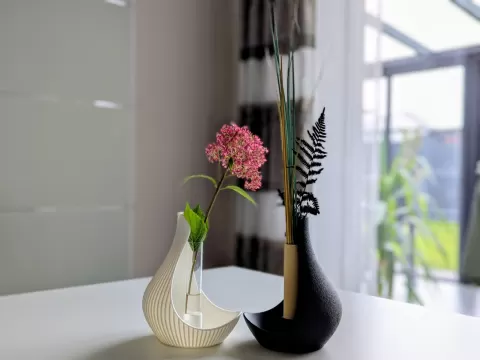 Reagenzglas Vase Tropfen