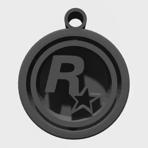 Rockstar keychain - 3D-ATAY