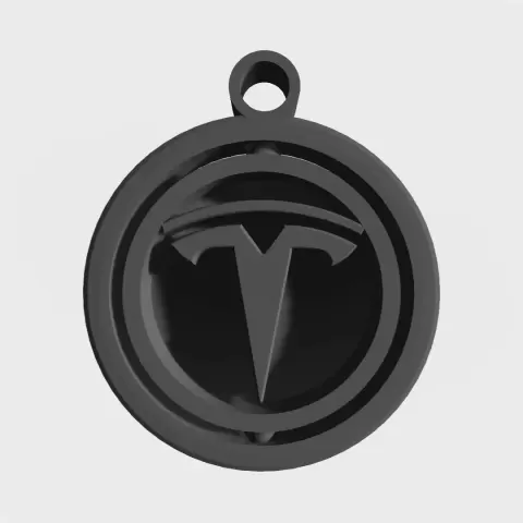 Tesla keychain - 3D-ATAY
