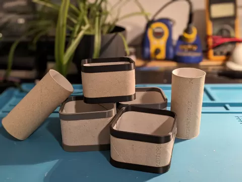 Cardboard Gridfinity Bins