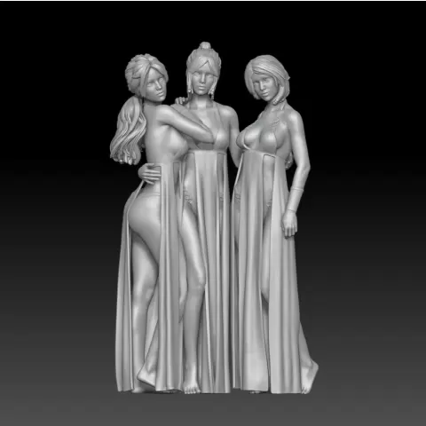 aphrodite girl 4 poses 3 girls - Gigi toys