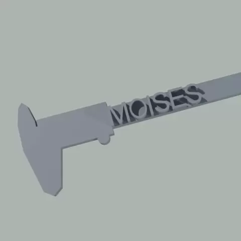 VERNIER CALIPER KEYCHAIN - Moisesdesign7
