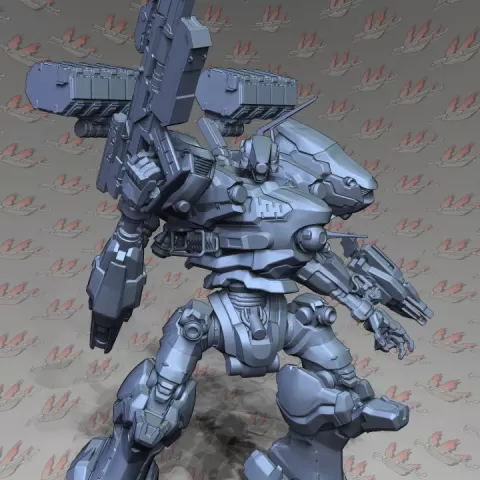 BATTLE MECH by Alex