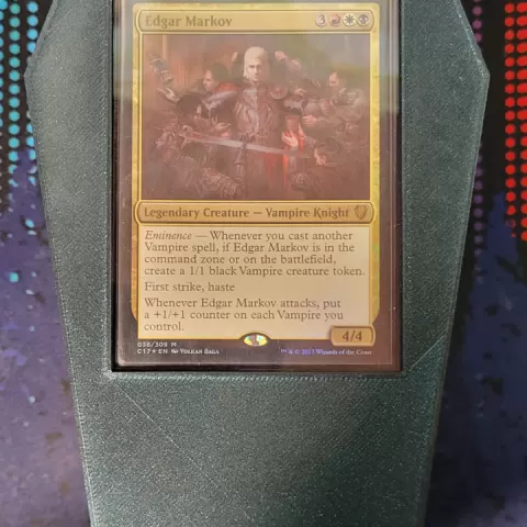 MTG Commander Deck Box - Coffin by Jacob Calhoun