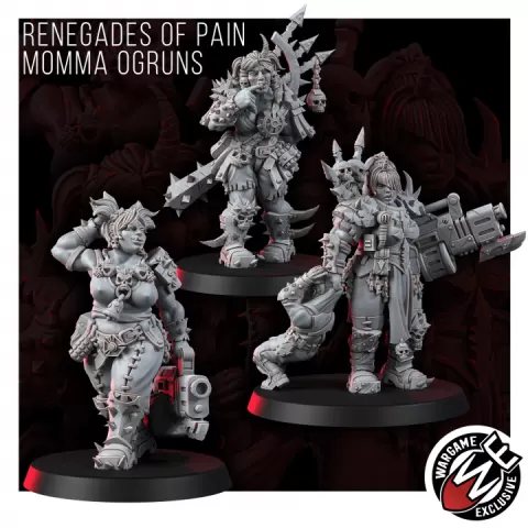 RENEGADES OF PAIN MOMMA OGRUNS by Wargame Exclusive