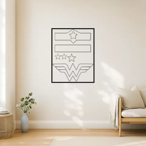 Wonder Woman Wonder Woman Lasso Of Truth Wall Art Framed