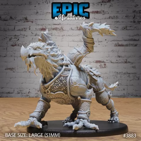 Griffin Undead / Evil Gryphon / Heavenly Flying Beast Spirit / Lion Eagle Hybrid Zombie / Skeleton Army / Graveyard Encounter by Epic-Miniatures
