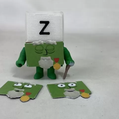 Alphablocks Z Poseable Figure