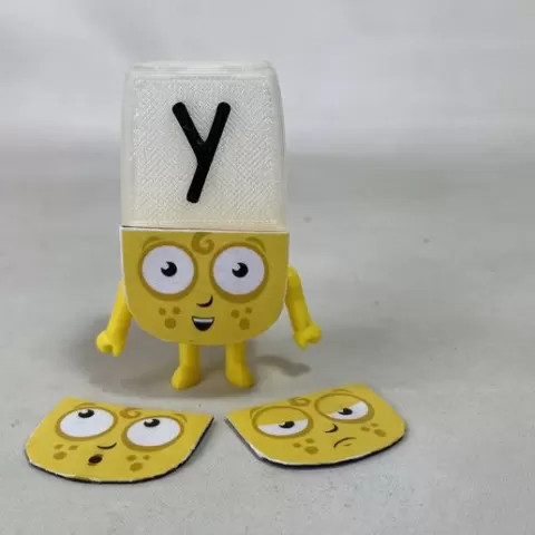 Alphablocks Y Poseable Figure