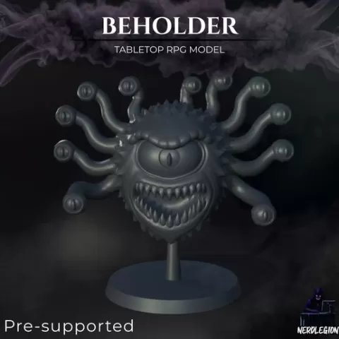 Beholder - D&D 3D Model (Dungeons and Dragons)