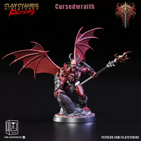 Cursedwraith by Clay Cyanide Miniatures