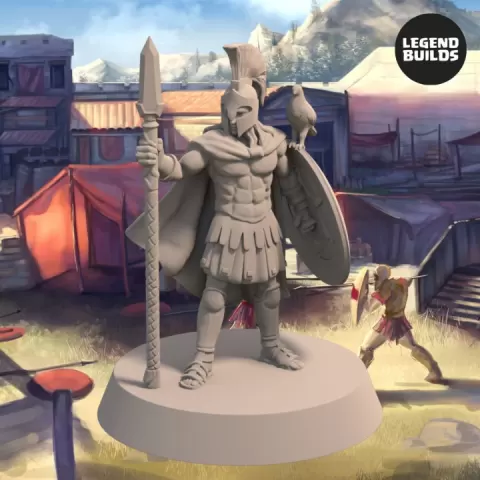 Acretius "The Lord of Pidgeons" - 3D printable miniature – STL file by LegendBuilds