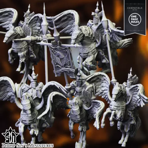 Pegasus Knights by Sin's Miniatures