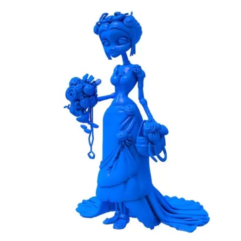 ghost bride / bridal dress / bride / Cartoon Bride / curly hair bride / Bride With Flowers / Corpse Bride / Ghostly Bride / Cute Bride