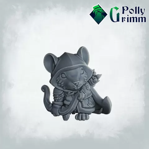 Tales of the 11th Hour. Mousling hero. Archer, ranger by PollyGrimm