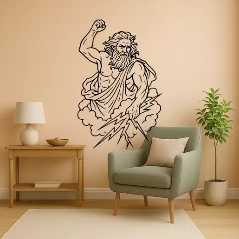 Zeus - Wall Art Onecolor