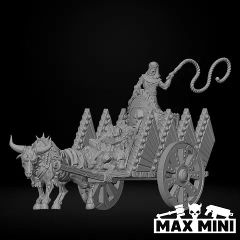 Mummy Ox Cart by Max Mini
