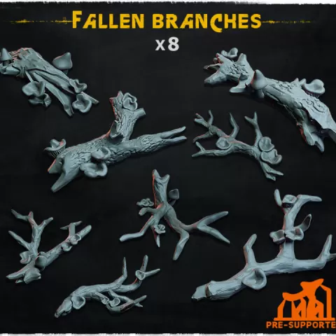 Fallen Branches - Basing Bits 1.0 by Zabavka Workshop