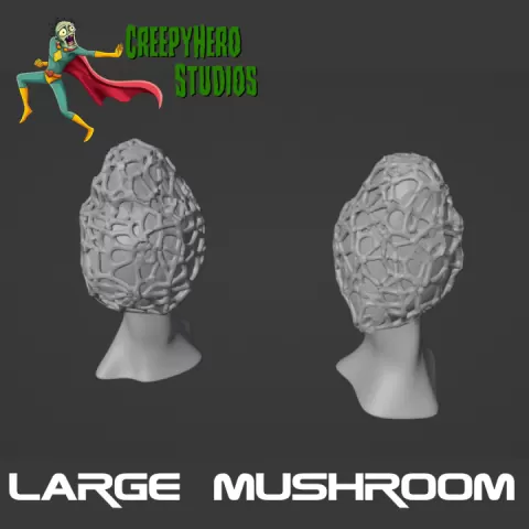 Fantasy Large Mushroom Set by Michael Crossman