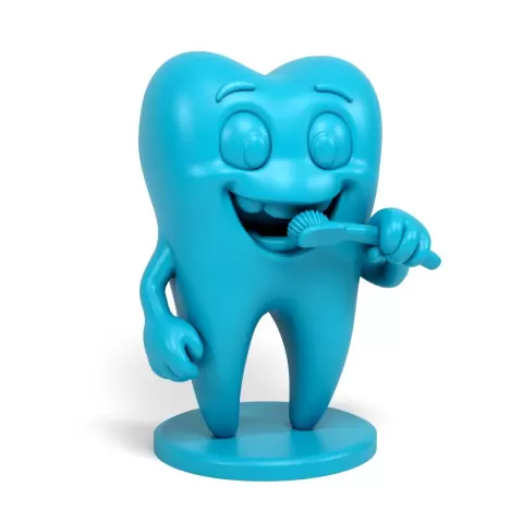 Cartoon tooth - 3D Everything