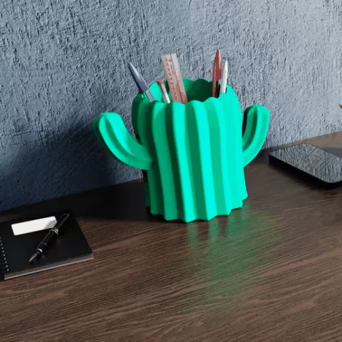 Cactus Penholder