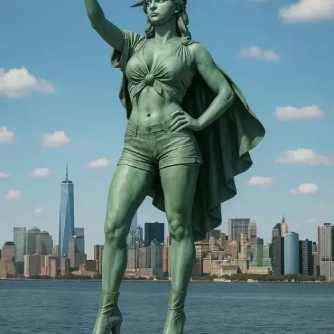 Liberty Selfie
