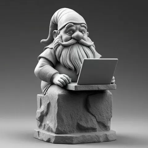 IT Dwarf Statue 🧑‍💻