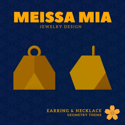 Symmetry in Style – 3D Print File for Archimedean Earrings & Necklace - Archimedean Earring - Geometric Earring - Sacred Geometry Necklace Fashion Statement - Archimedean Polyhedra