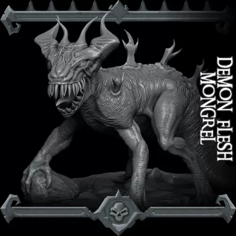 Demon Flesh Mongrel by RocketPigGames