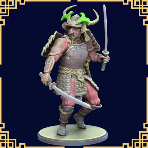 Samurai Warrior by MiniaturesCraze