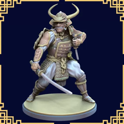 Samurai Warrior by MiniaturesCraze