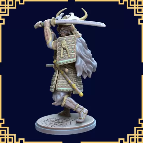 Samurai Warrior by MiniaturesCraze