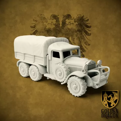 Holy Roman Empire - 20M Supply Truck by Golden Dragon Games