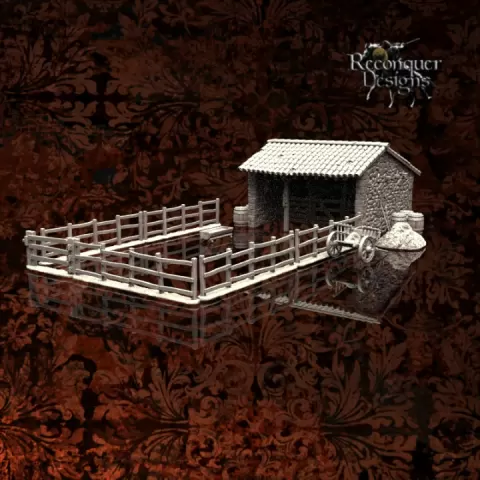 15mm Stable Scene by Reconquer Designs