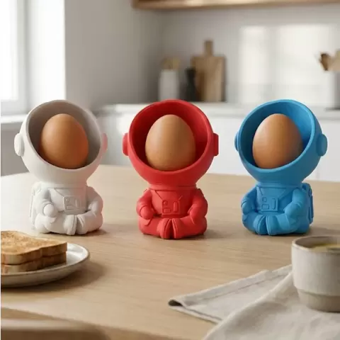 Astronaut Egg Holder STL