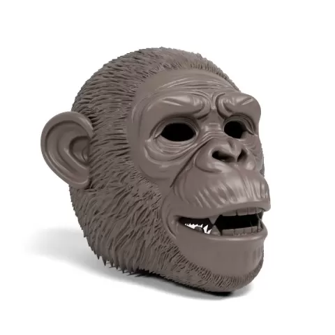 Full head monkey mask - 3D Everything