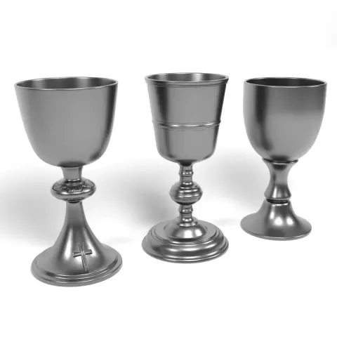 Medieval cups - 3D Everything