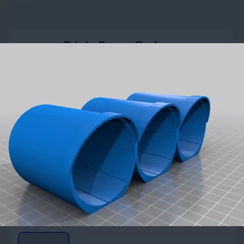 Triple gauge pod mount with visor - Flipss!