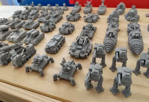 Panzershrieeek !!! (tank miniatures and wargame rules)