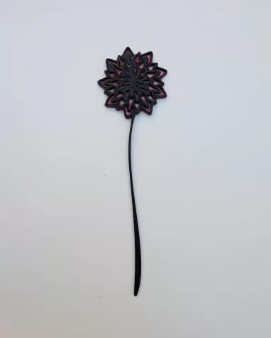 Desert Dahlia resin frame