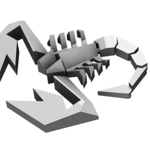Scorpion Badge