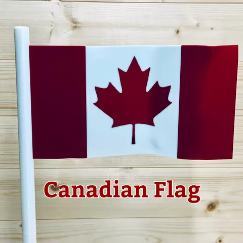 Canadian Flag by ENIQUE3D
