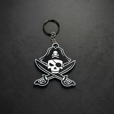 epic pirate keychain!