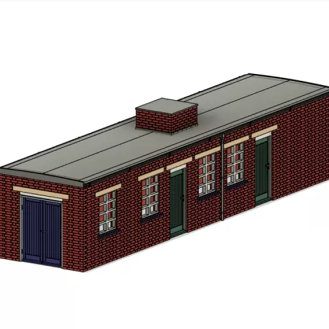 Model Railway Lineside Building 1 by Peter Darton
