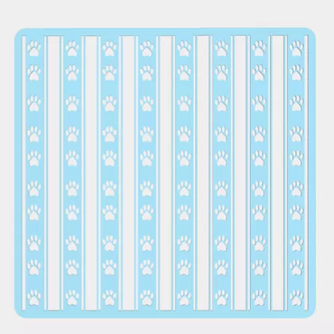 STENCIL LINHAS E PATAS