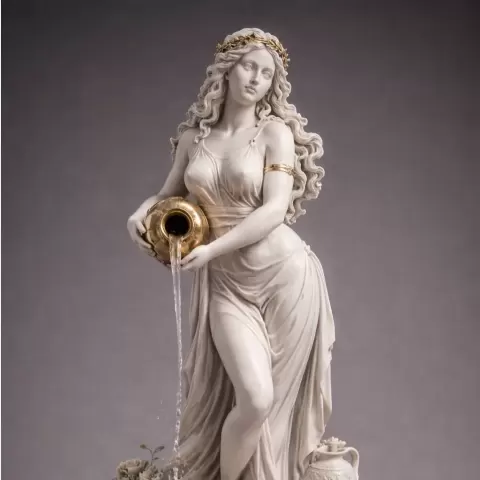 Greek Goddess Statue – Classical Decorative Sculpture - Fa ris