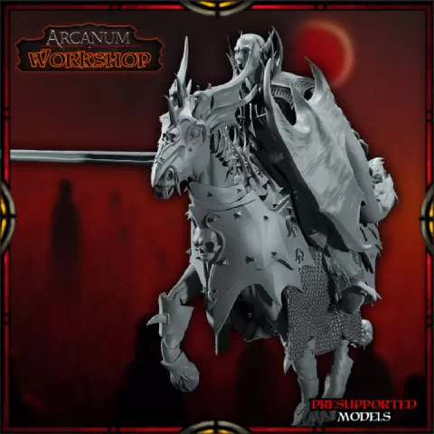 Vampire rider (joust) by Arcanum Workshop