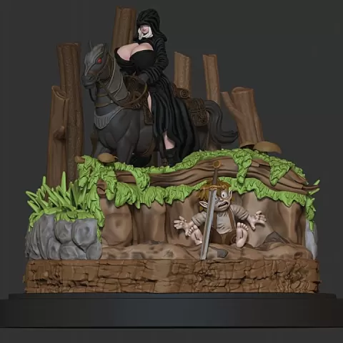Lord of the Lust diorama1 sfw by PIXELDESIRE STUDIO by Bahab Balam