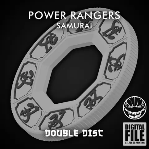 DOUBLE DISC - POWER RANGERS SAMURAI