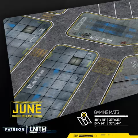 Just an average City - multi-format gaming mat by UNIT9